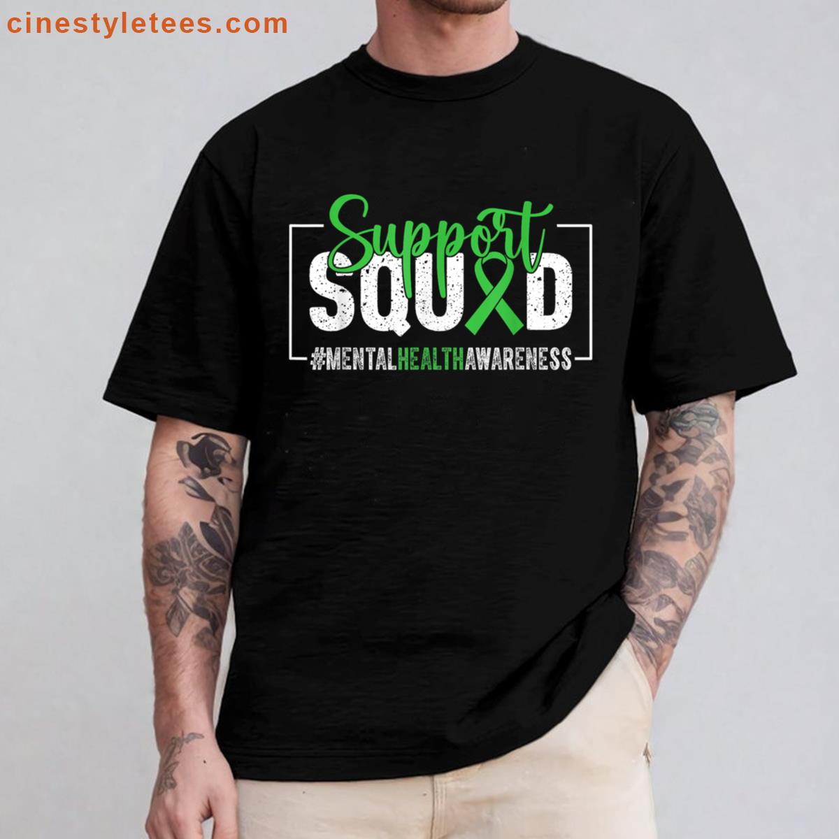 Support Mental Health Ribbon Shirt
