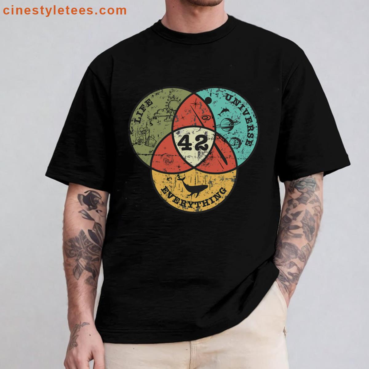 Venn Diagram Life Universe Shirt