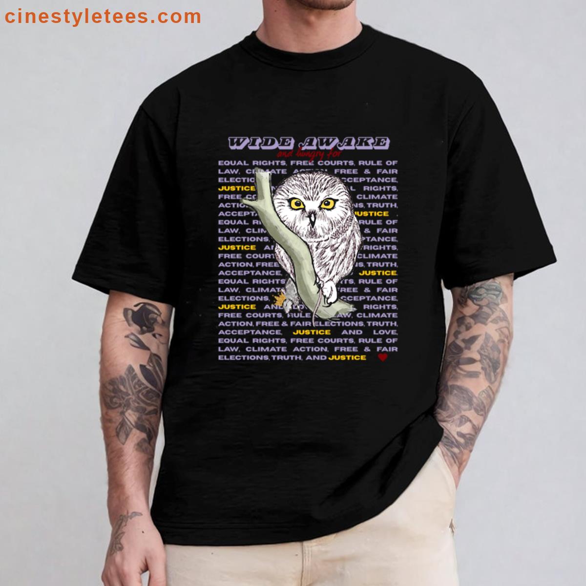 Wide Awake Owl Shirt