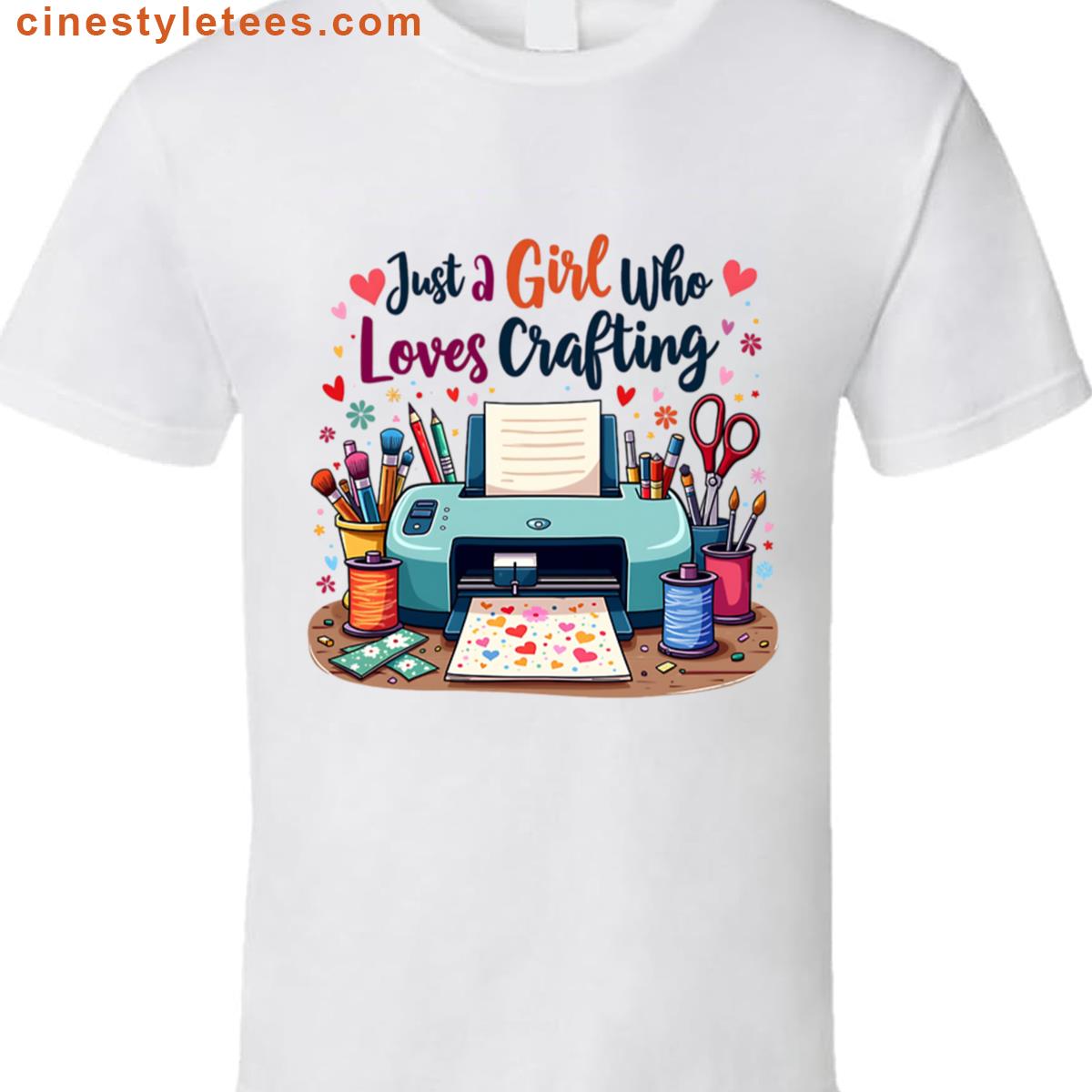 Crafting Girl Creative Shirt