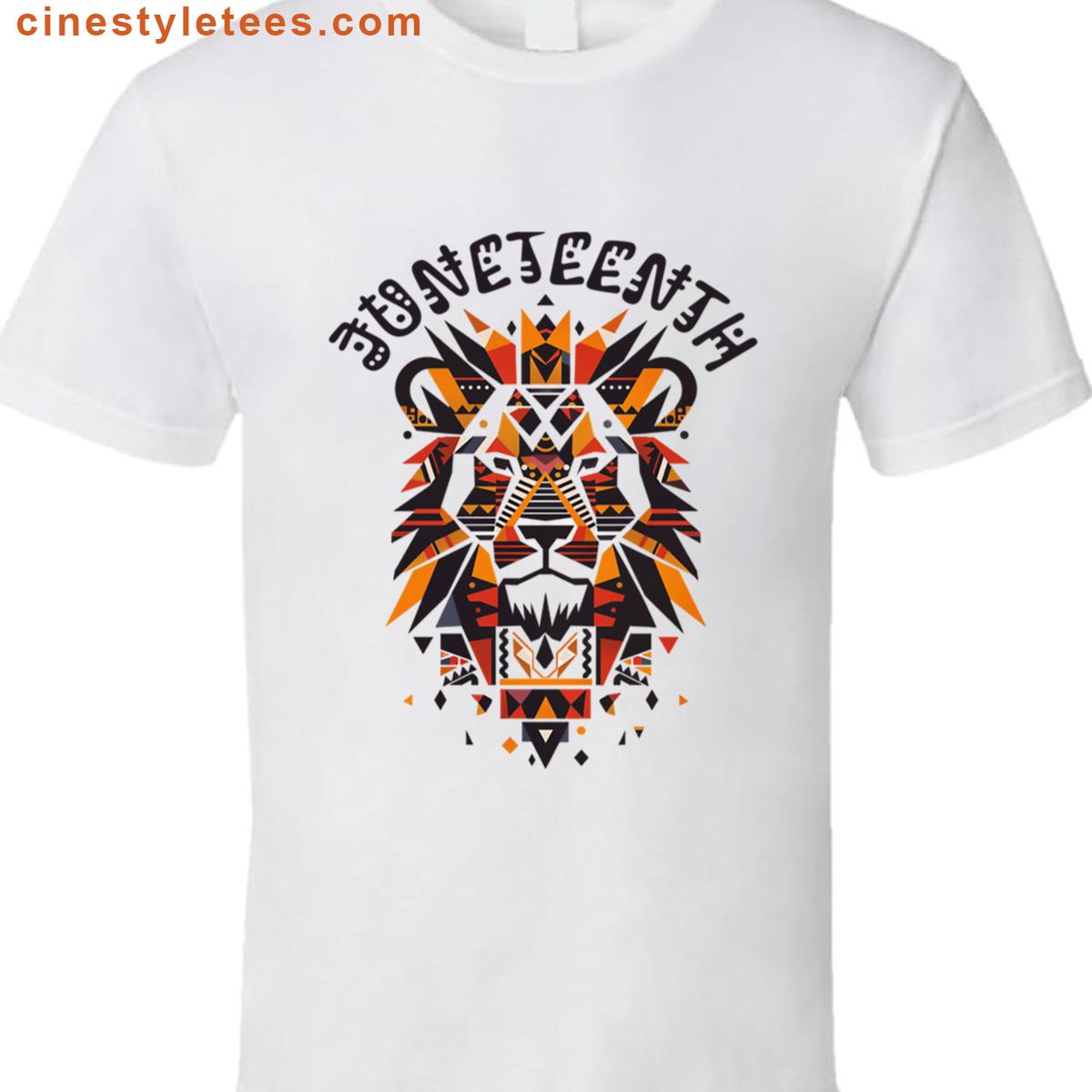 Juneteenth Lion Graphic Shirt
