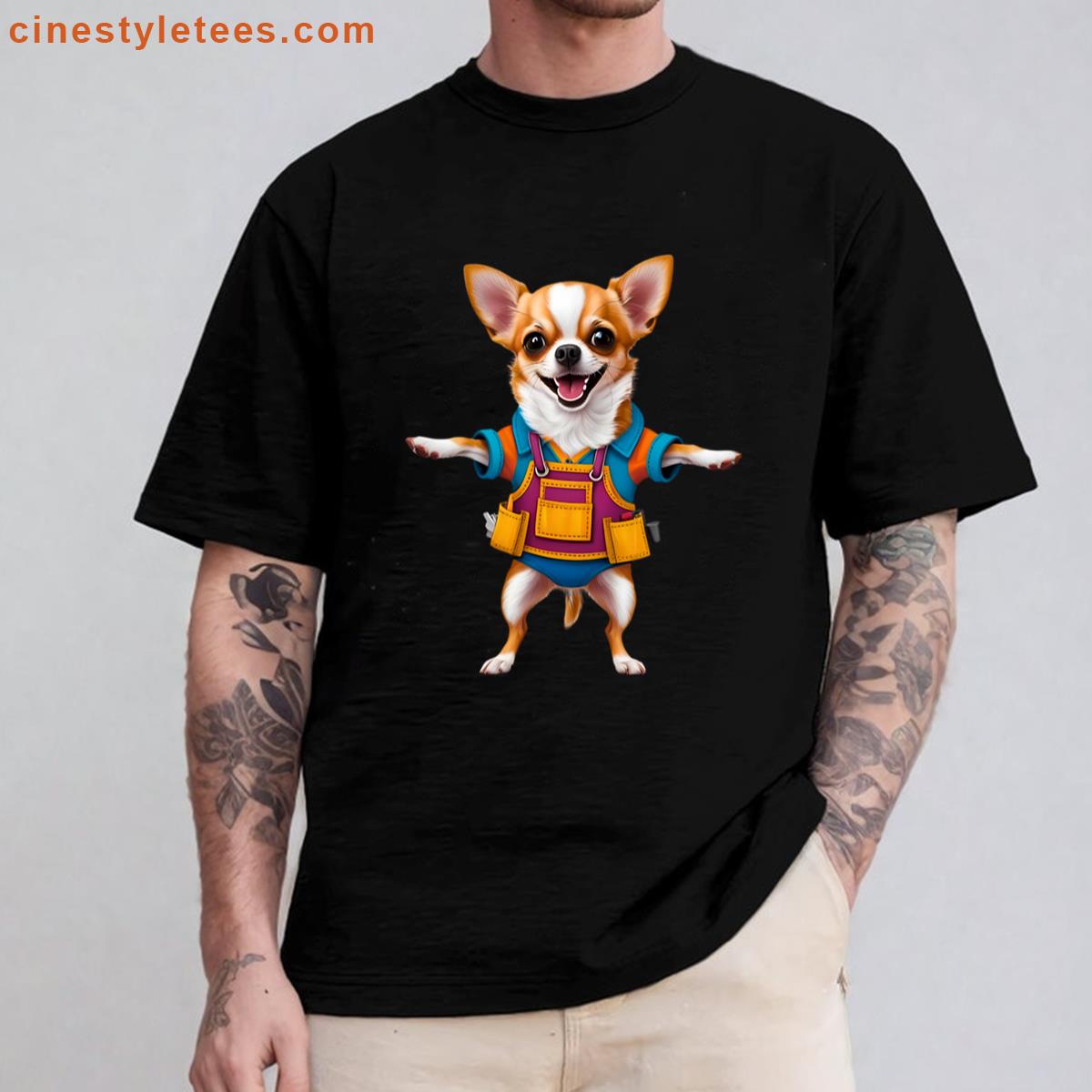 Mr Fixit Chihuahua Shirt