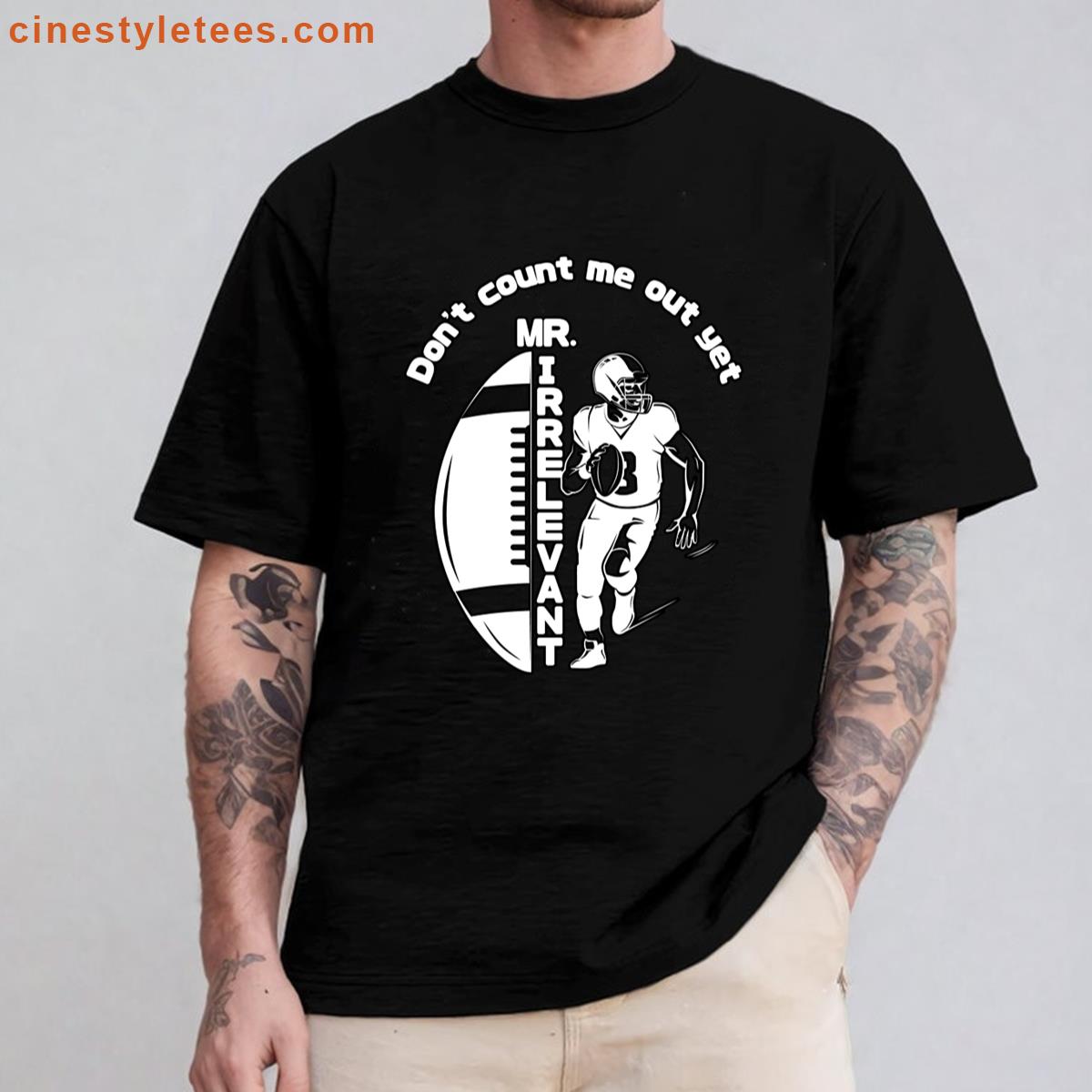 Mr Irrelevant Football Shirt