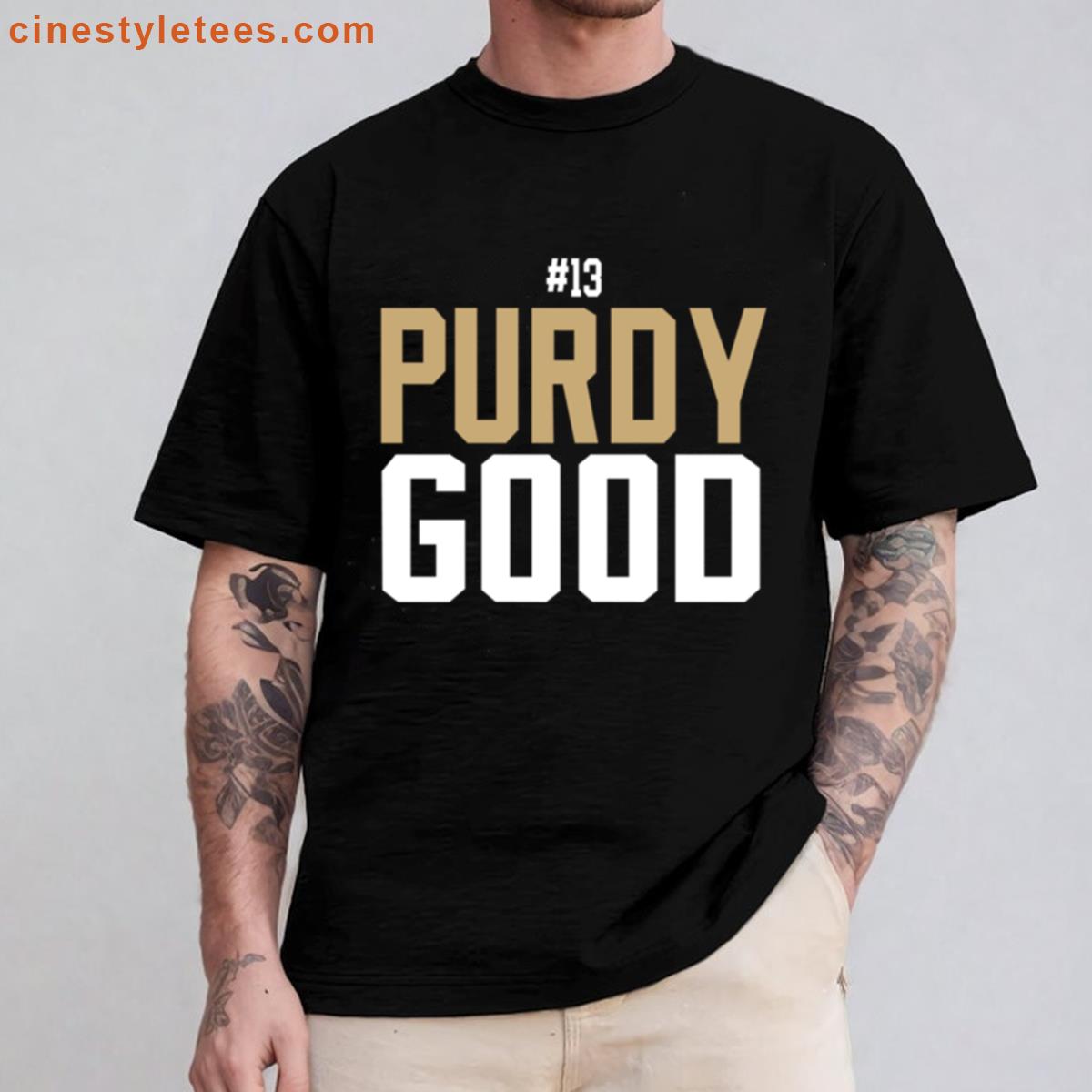 Niners Red Purdy Good Oversized Shirt