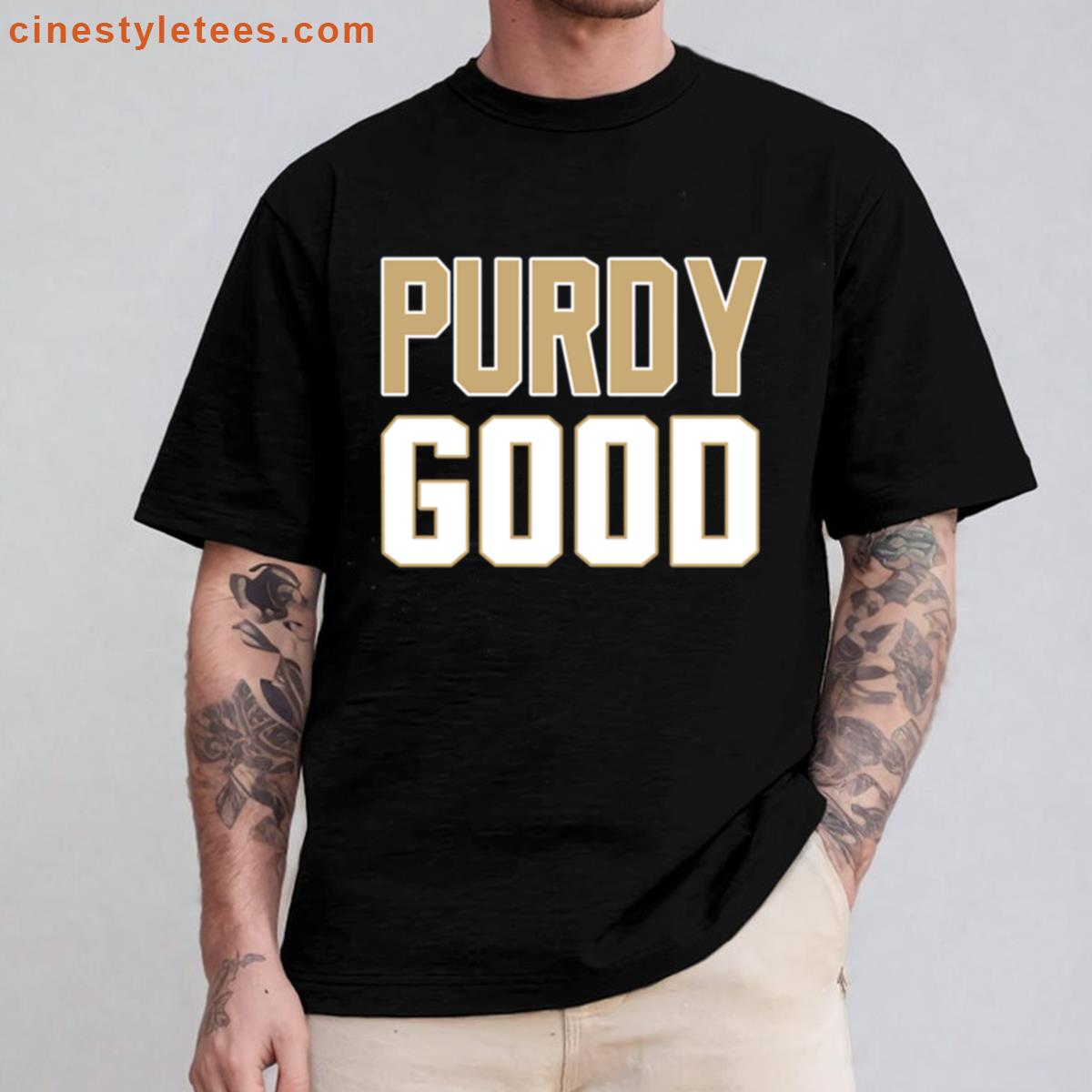 Niners Red Purdy Good Tee Shirt