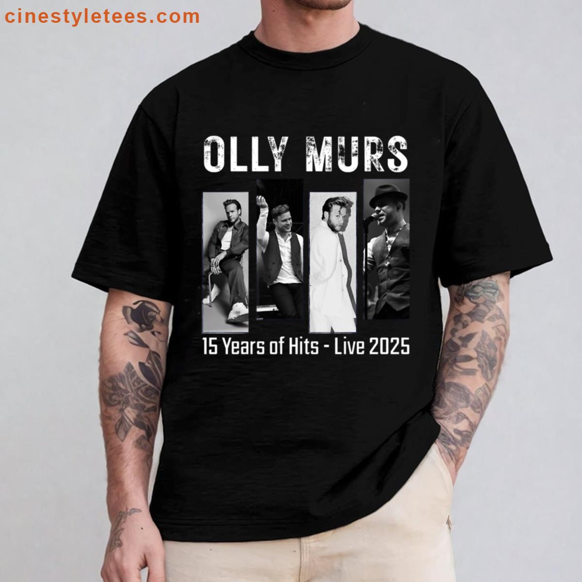Olly Murs Tour 2025 Shirt