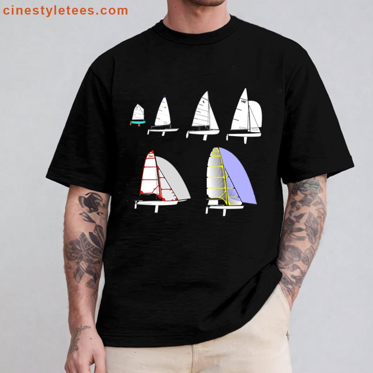 Optimist Laser Sailboat Design Shirt