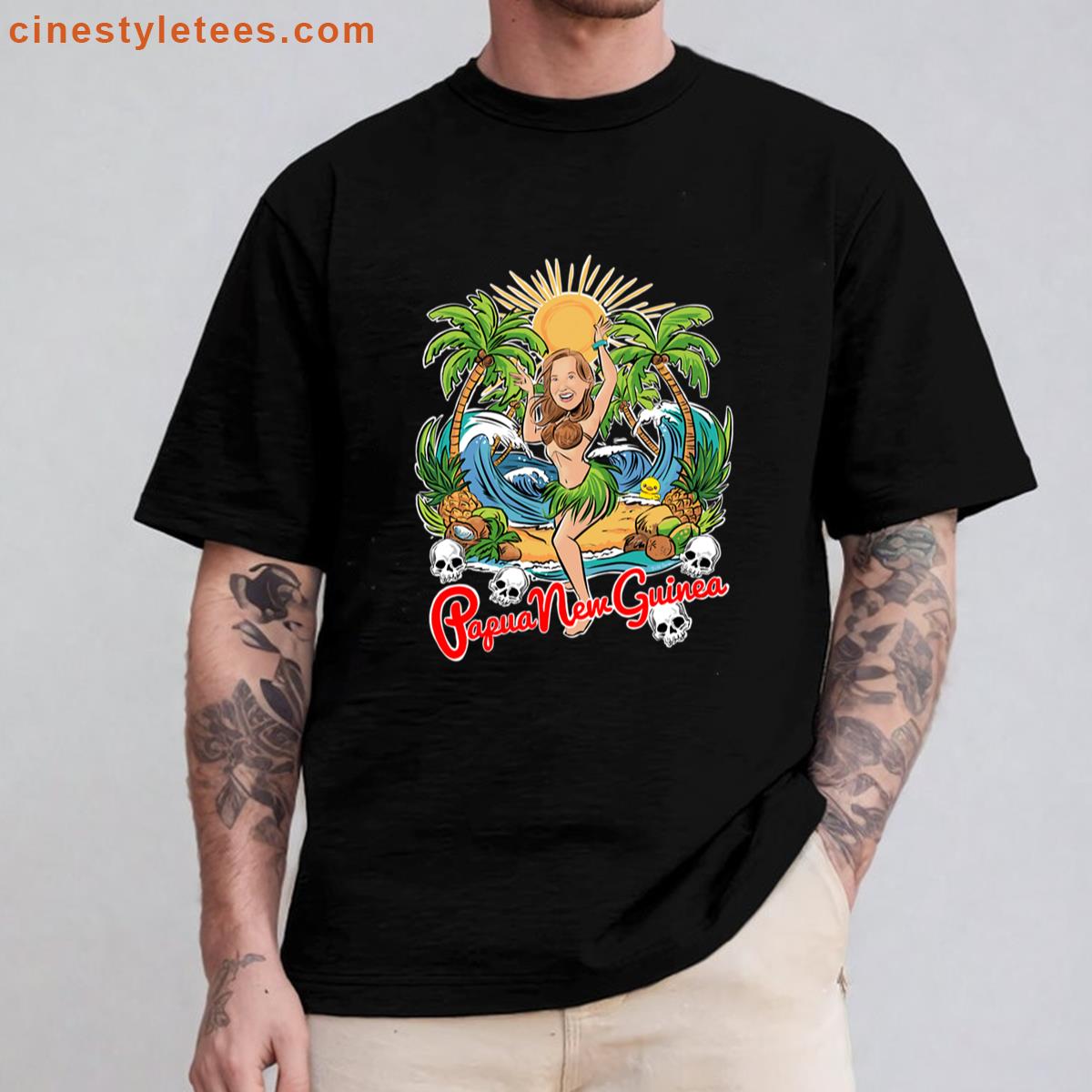 Papua New Guinea Surf Shirt