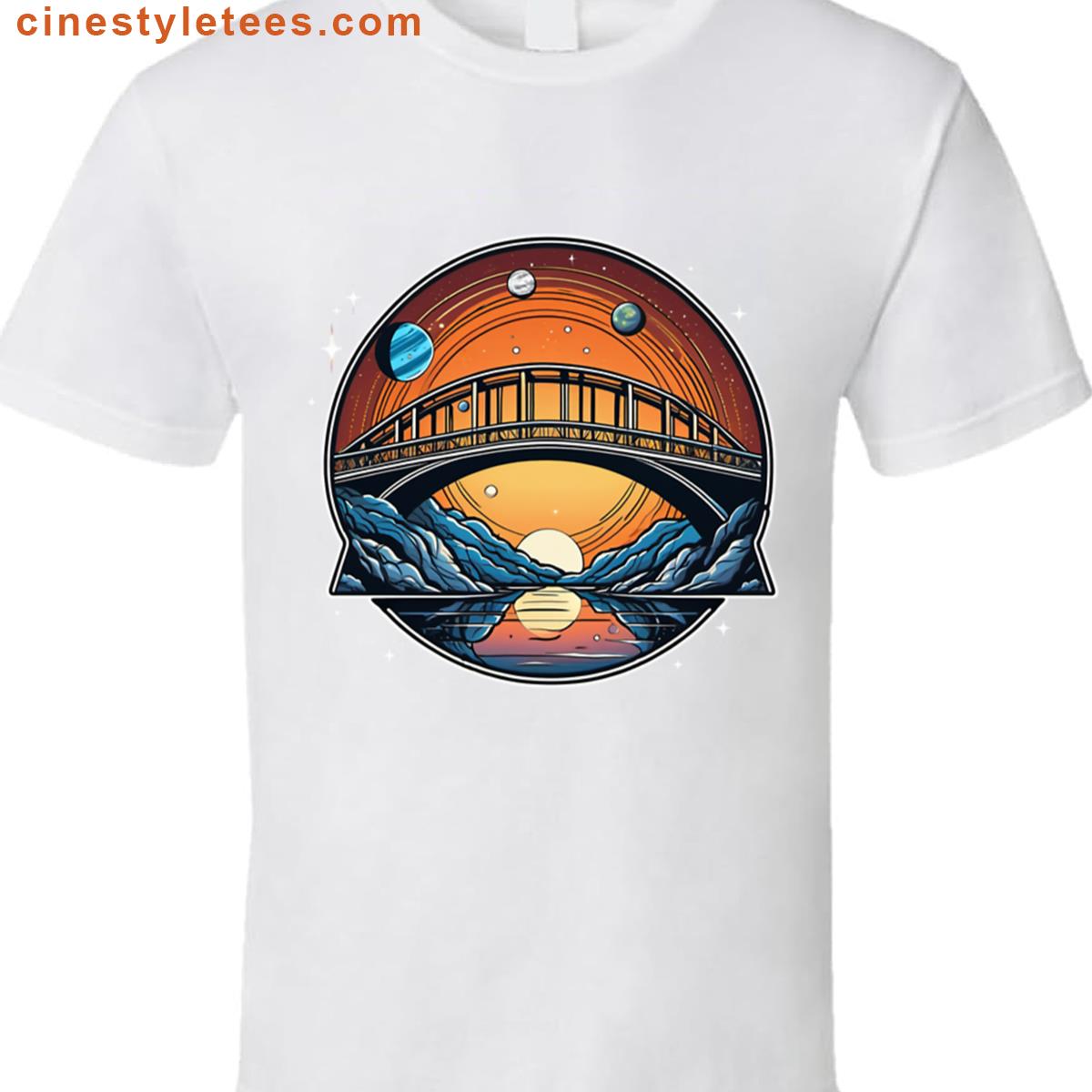 Planetary Bridge Graphic Shirt