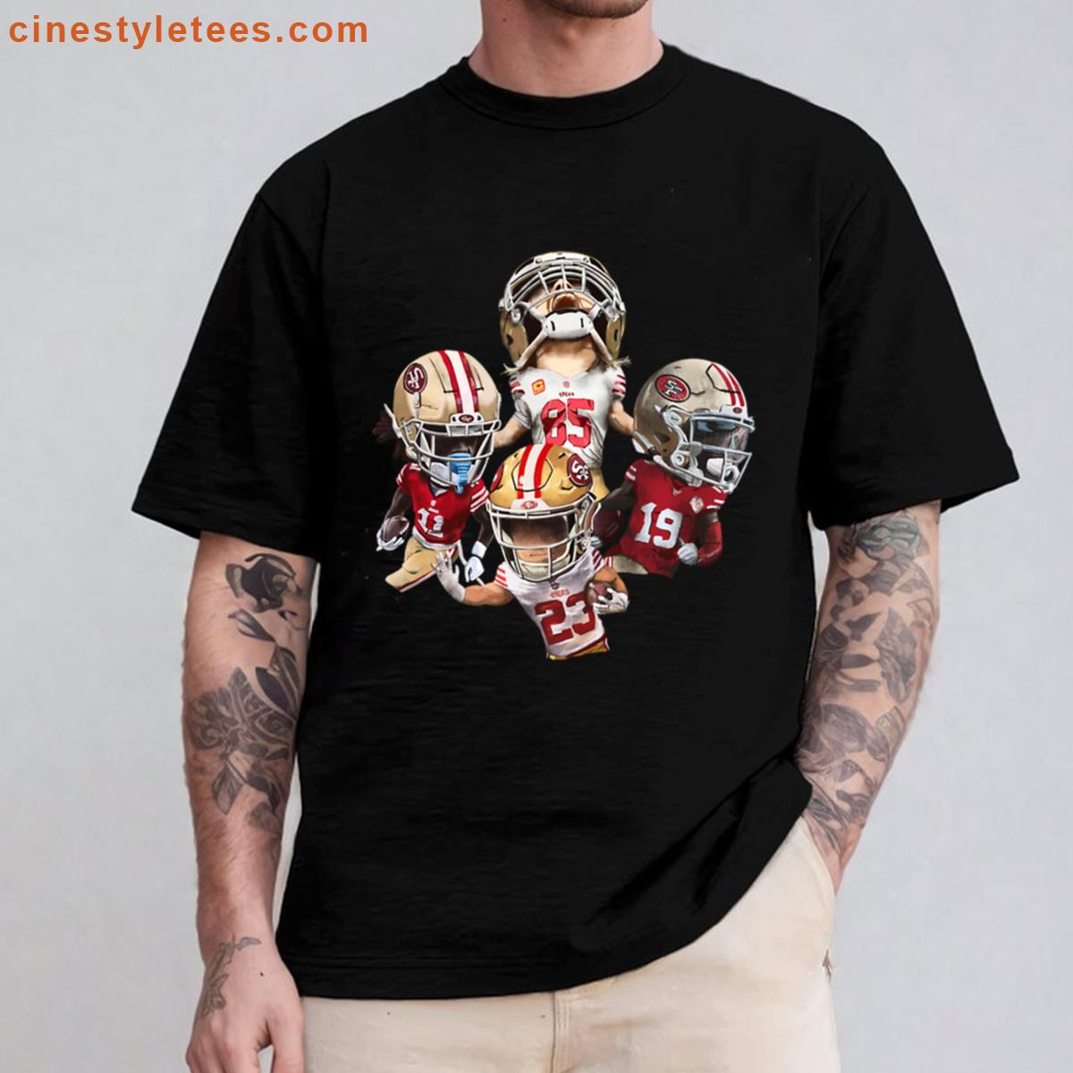 San Francisco 49ers Niner Weapons Fan Shirt