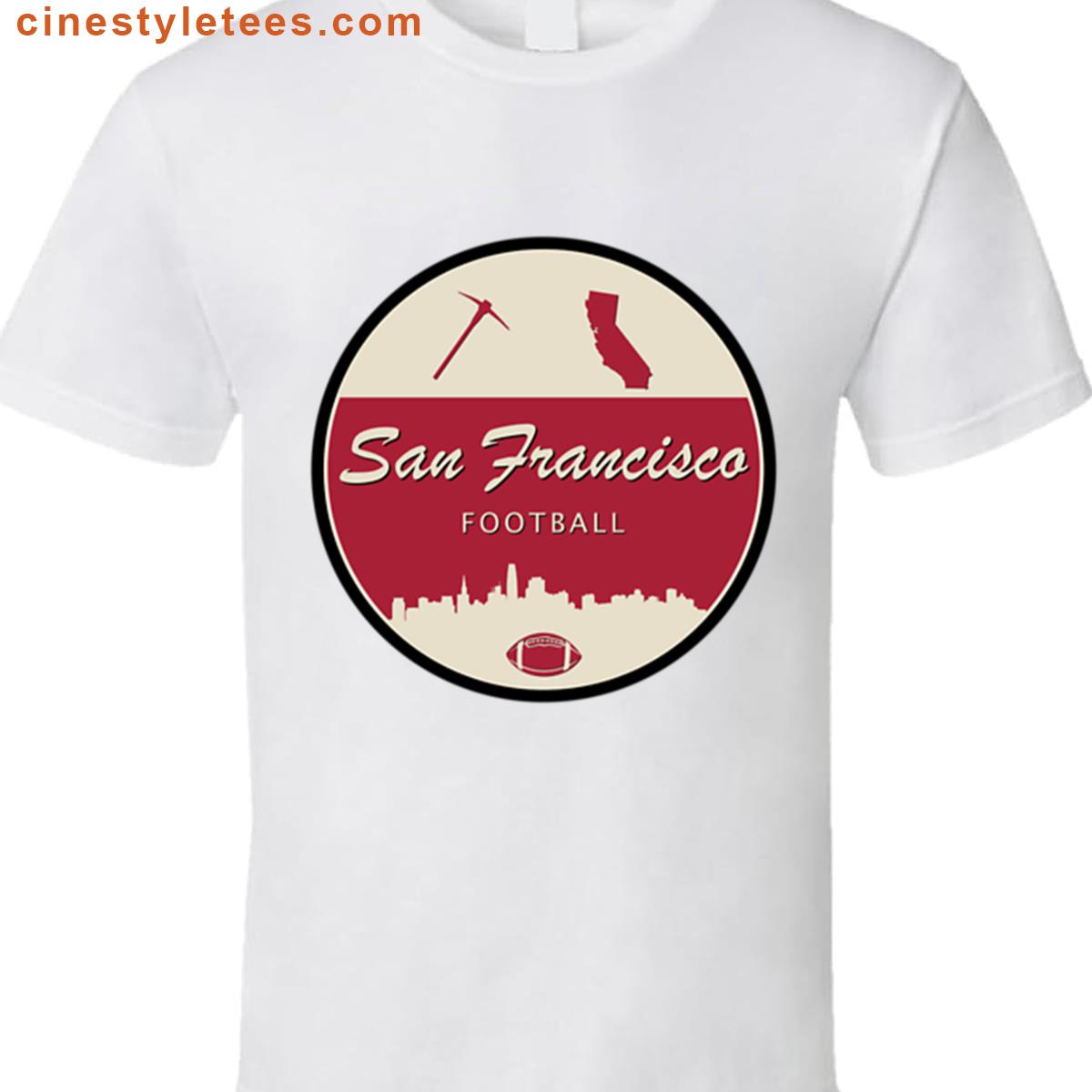 San Francisco Football Minimal Shirt
