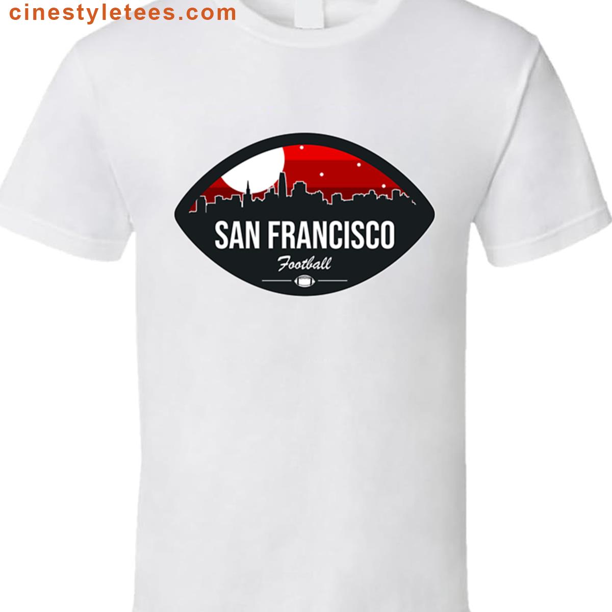 San Francisco Football Skyline Shirt