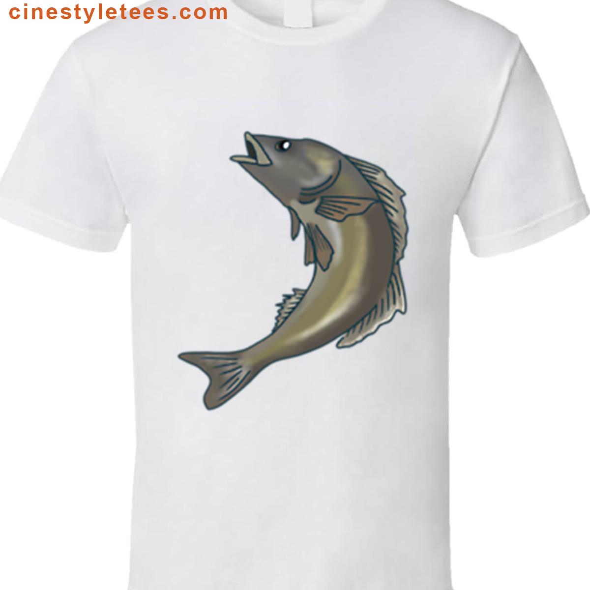 Sea Bass Fish Anglers Shirt