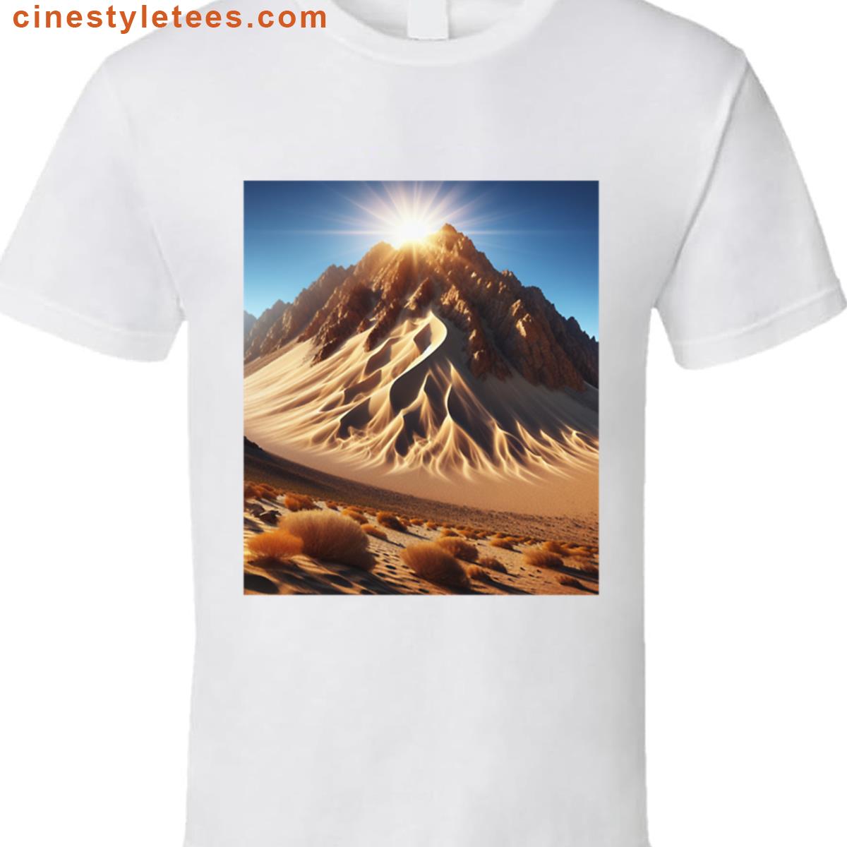 Sunset Bardenas Reales Graphic Shirt