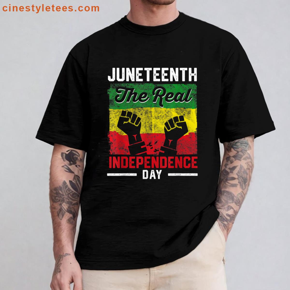 The Real Juneteenth Oversized Shirt