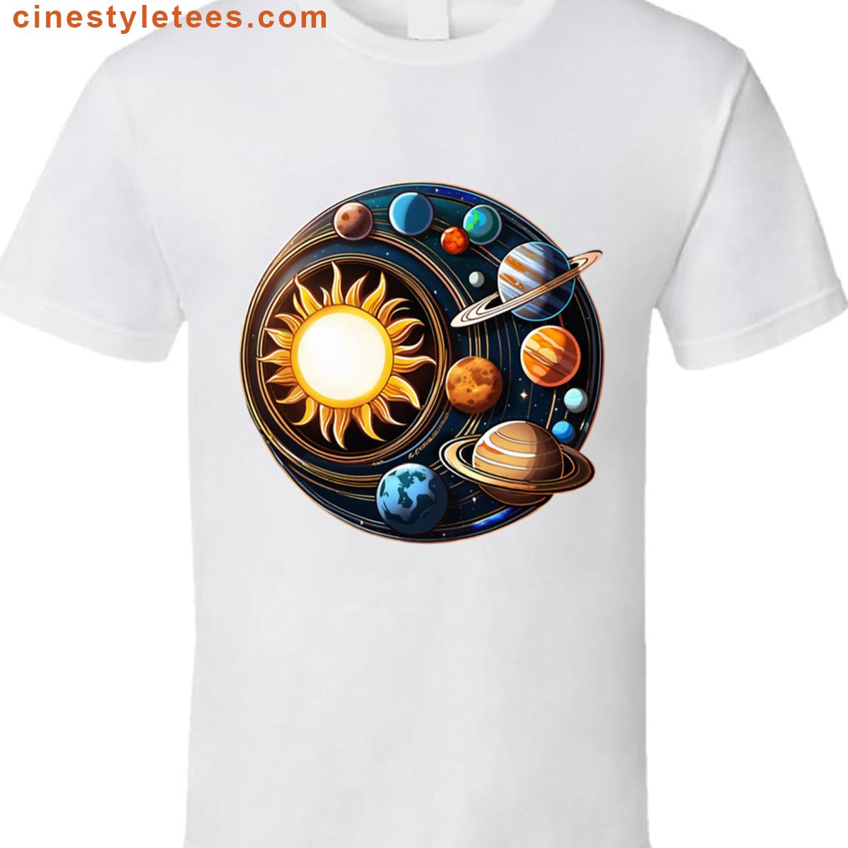 The Solar System Oversized Shirt