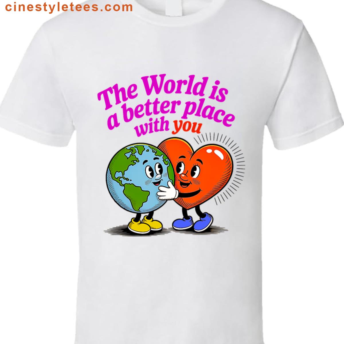 The World Is Better Oversized Shirt