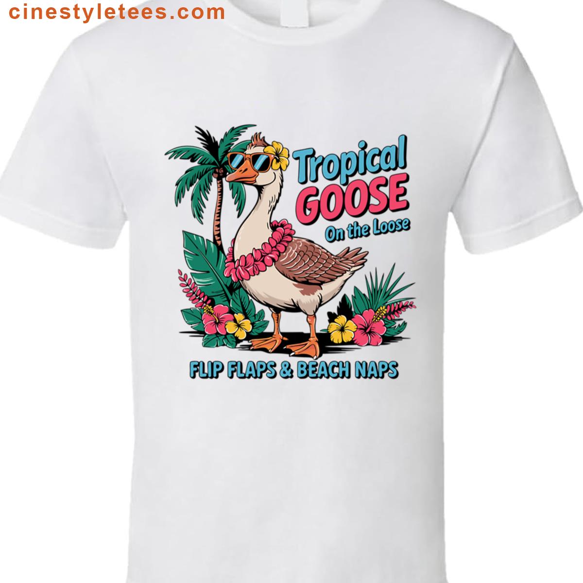 Tropical Goose Loose Shirt