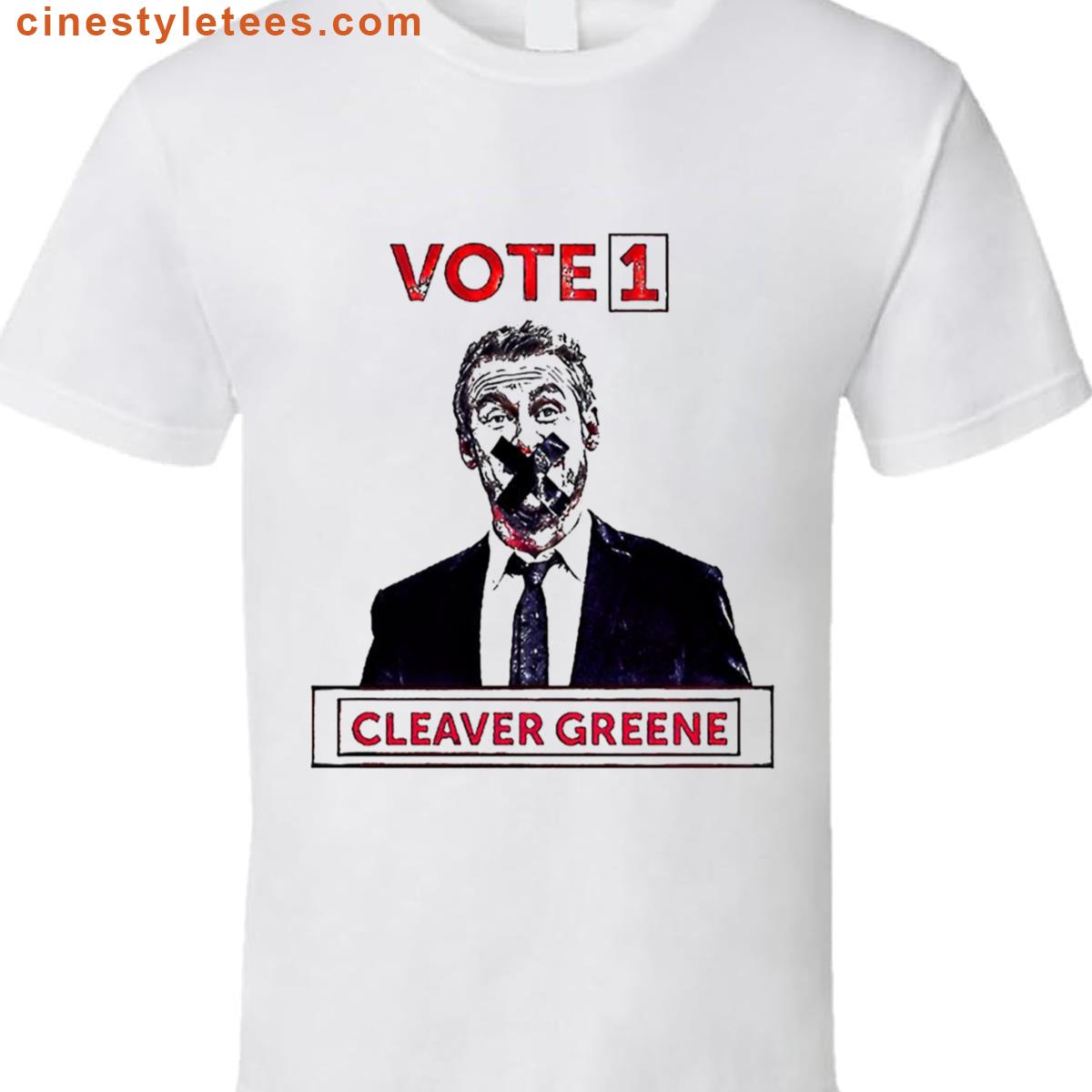 Vote Cleaver Green Gift Shirt