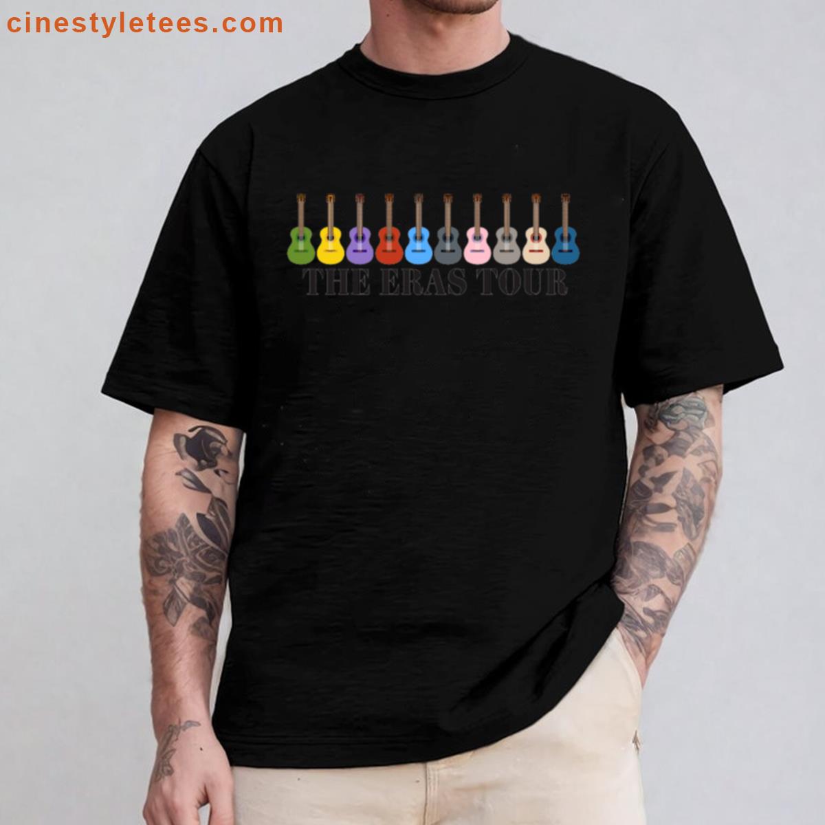 Eras Tour Colorful Guitars Shirt