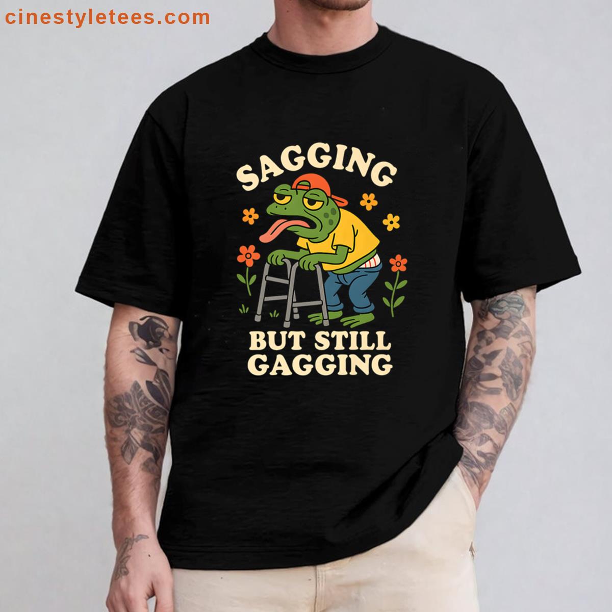 Funny Grandmother Sagging Shirt