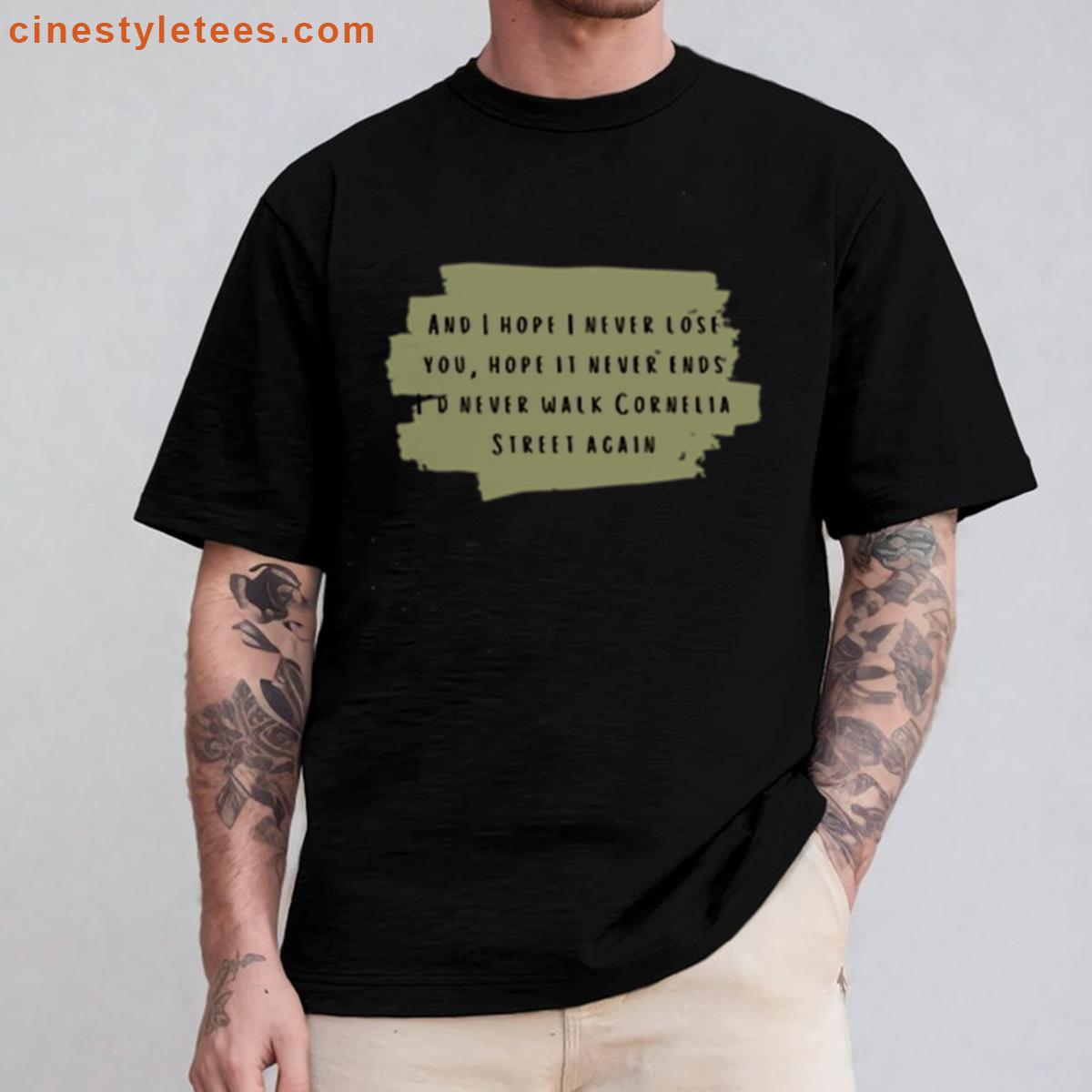 I Hope Taylor Swift Lover Lyrics Shirt