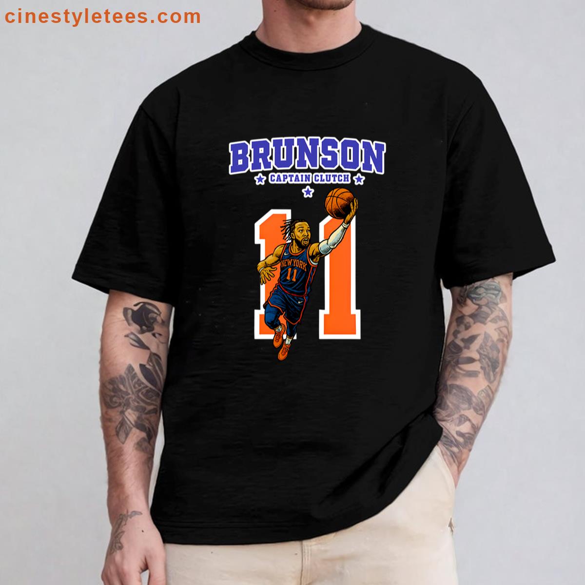 Jalen Brunson Captain Clutch Shirt