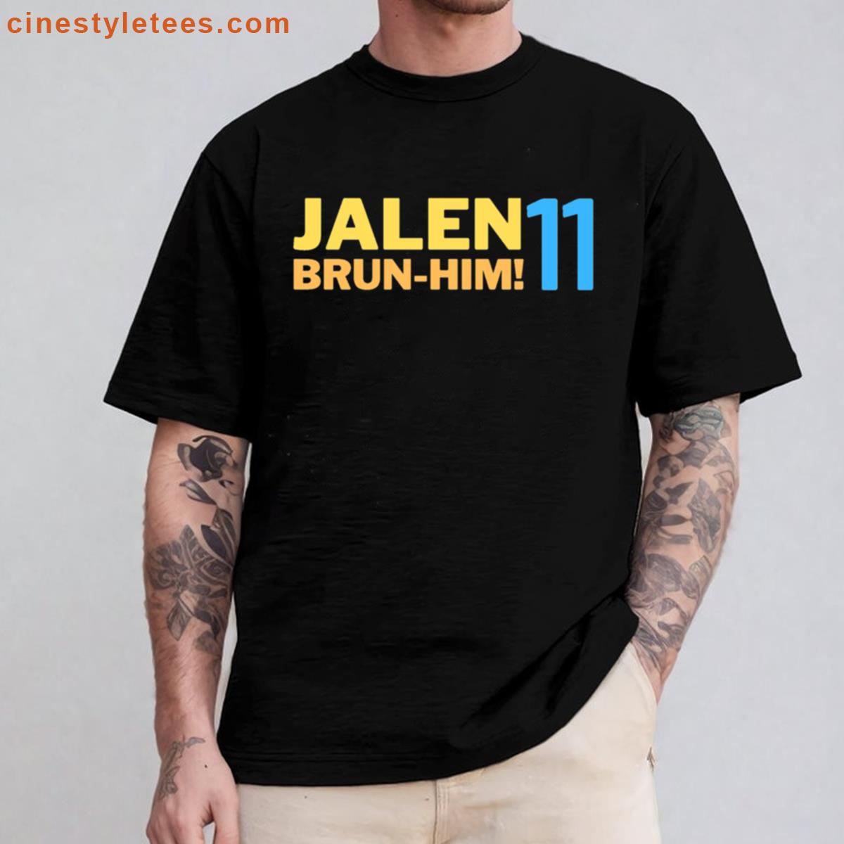 Jalen Brunson Quote Oversized Shirt