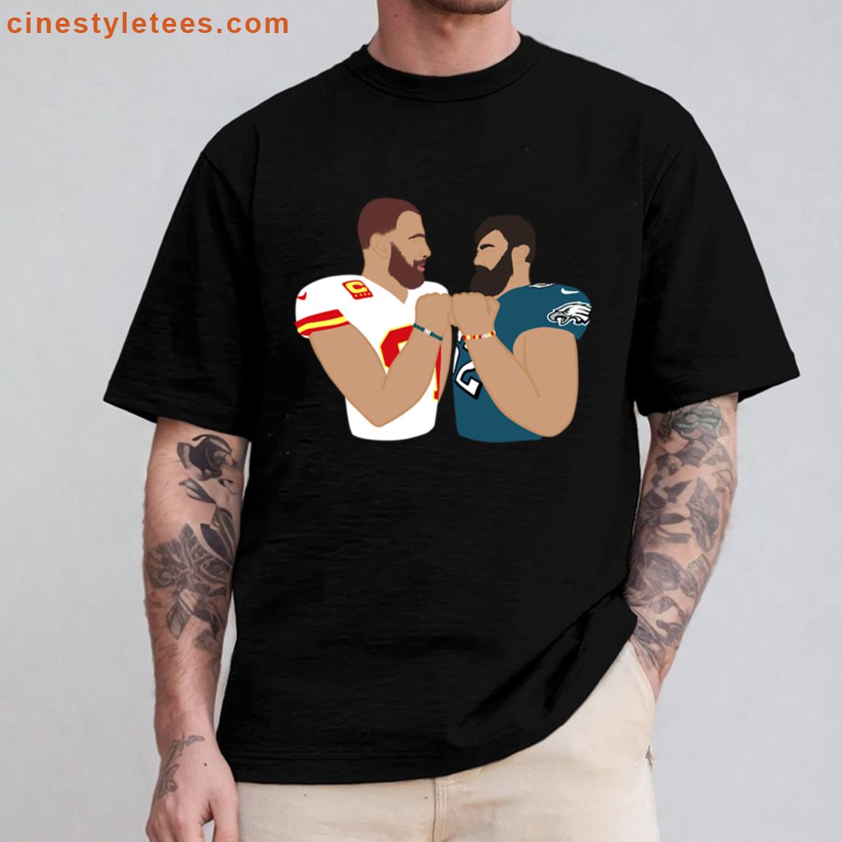 Kelce Bros Oversized Shirt