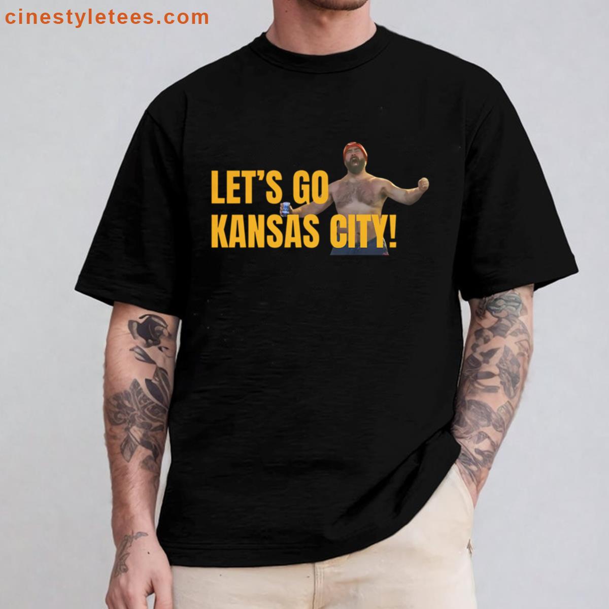 Lets Go Chiefs Taylors Boyfriend Shirt