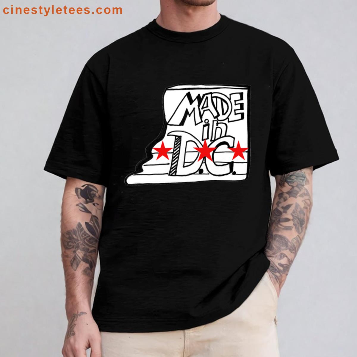 Made In Dc Doodle Shirt