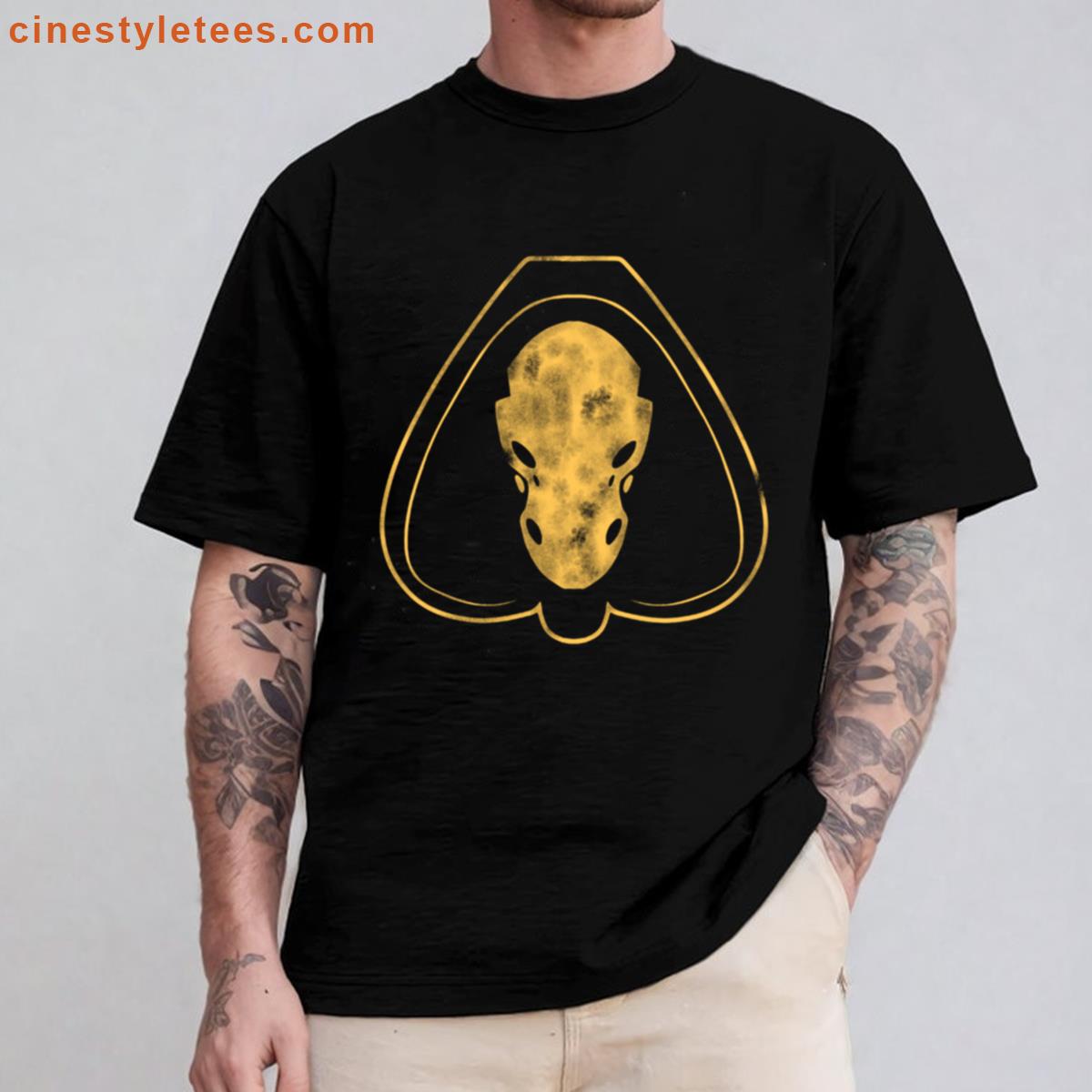 Mask And Gold Veil Shirt
