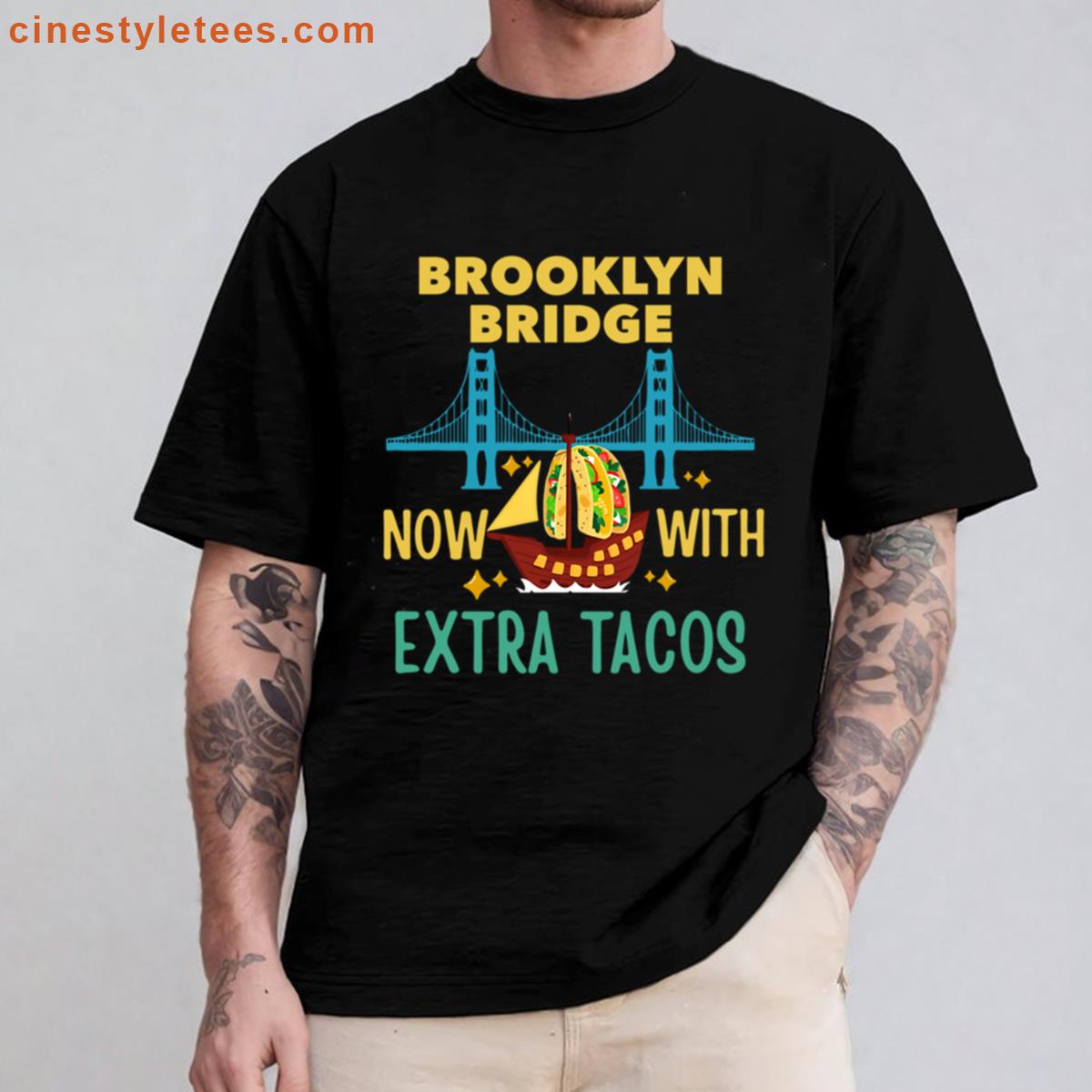 Mexican Brooklyn Bridge Tacos Shirt