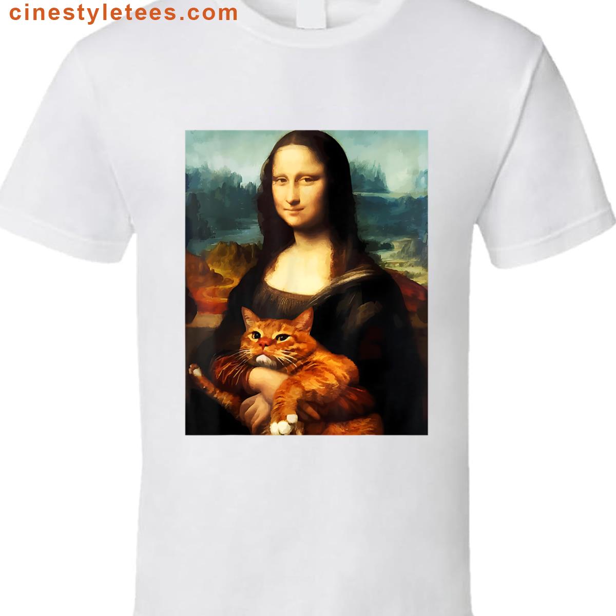 Mona Lisa Cat Lover Shirt