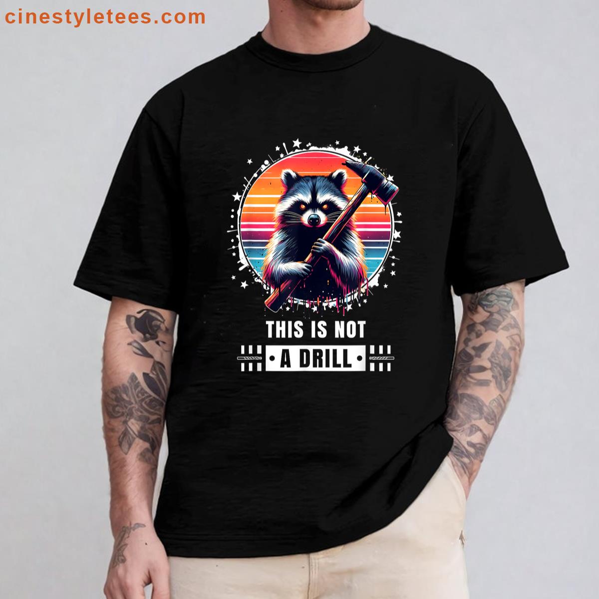 Not A Drill Funny Graphic Tee Shirt