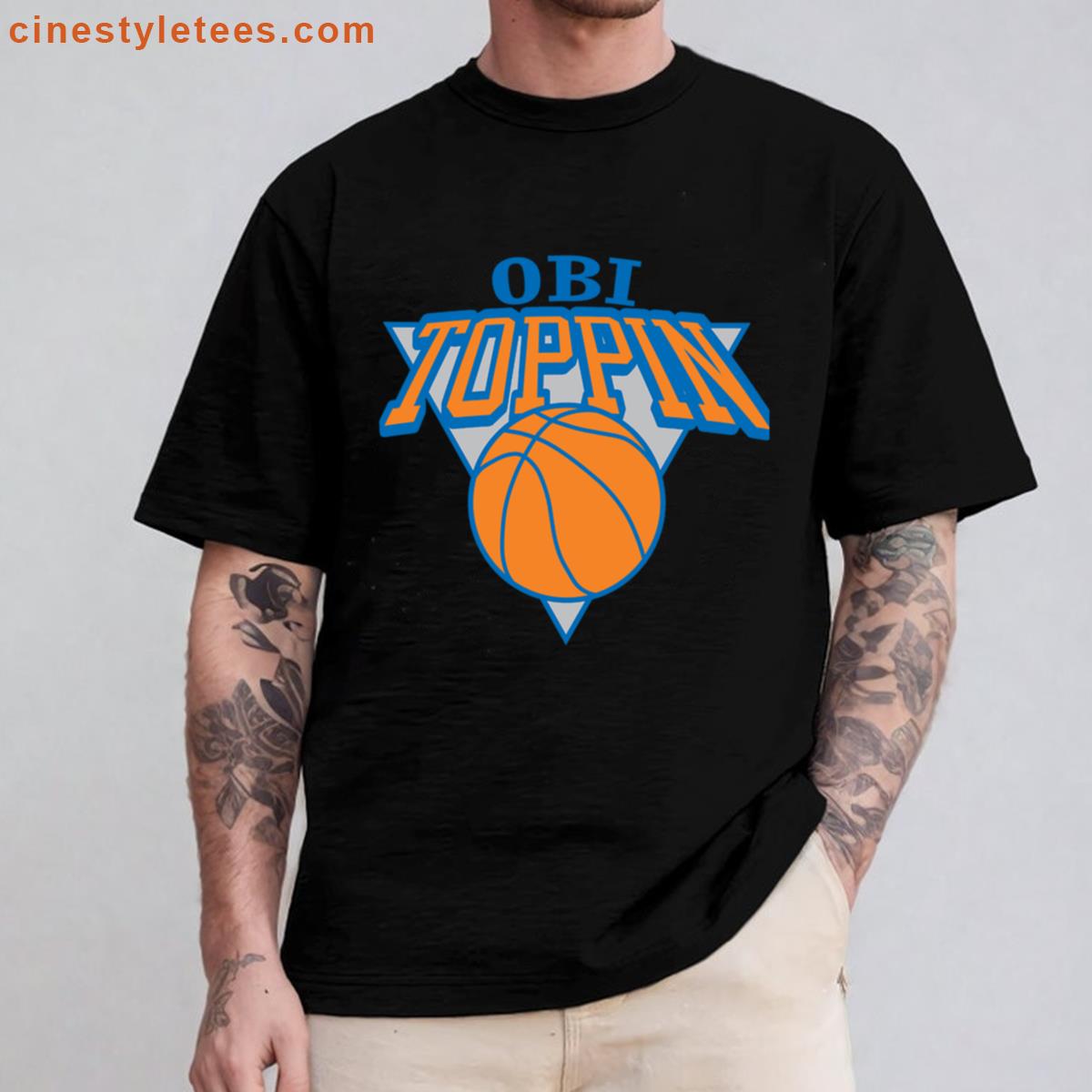 Obi Toppin Knicks Shirt