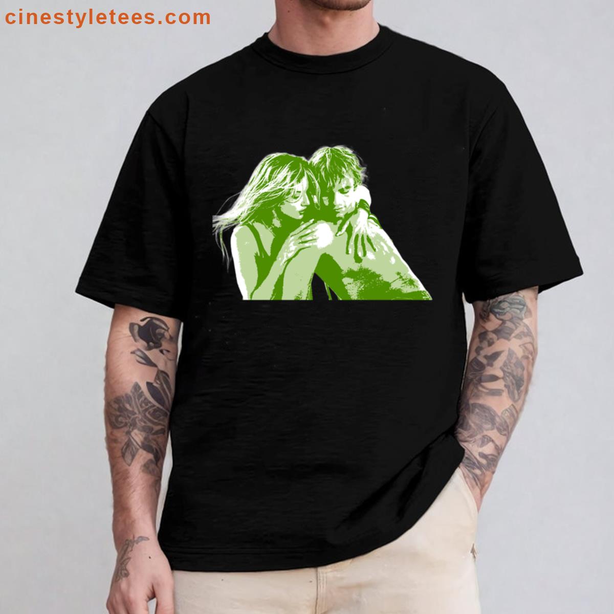 One Of Your Girls Green Shirt