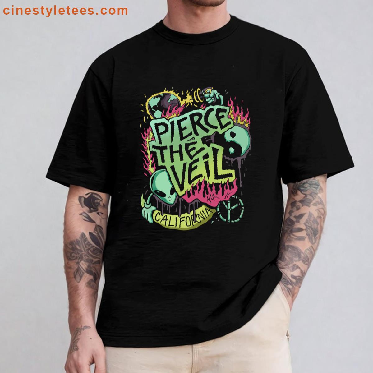 Pierce The Veil Vintage Band Shirt