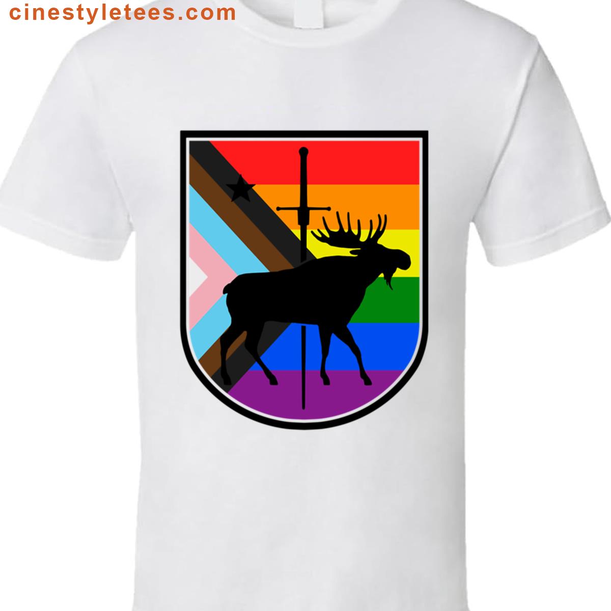 Progress Pride Black Shirt