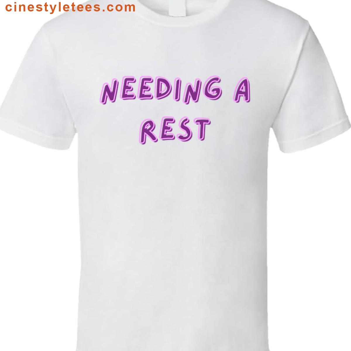 Purple Needing A Rest Shirt