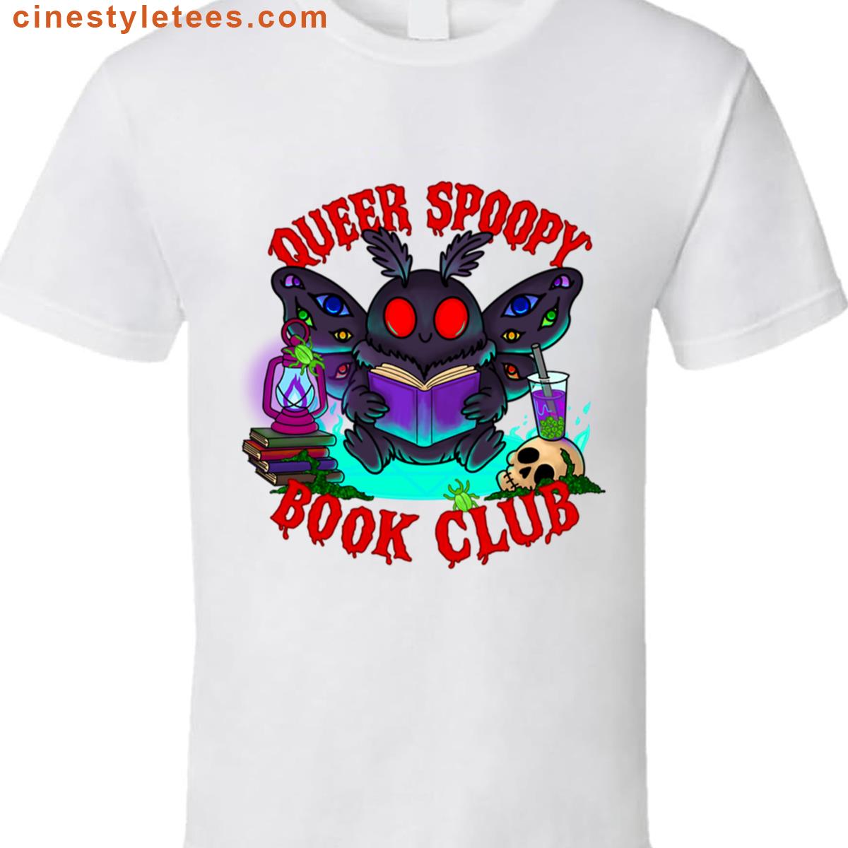 Queer Spoopy Book Club Shirt