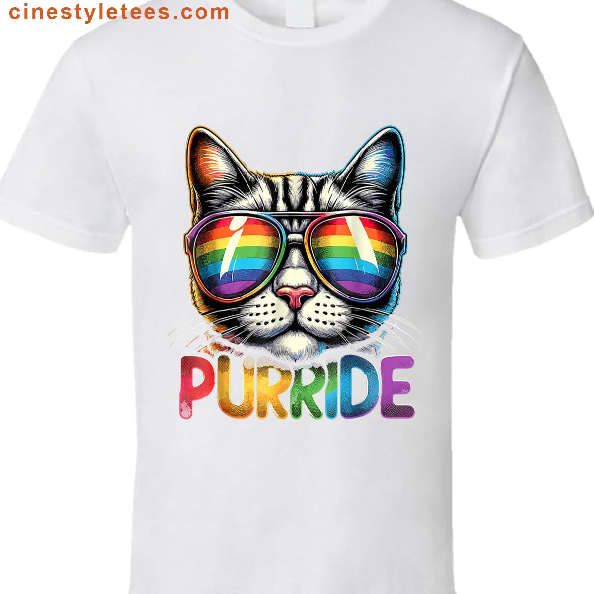 Rainbow Sunglasses Lgbtq Shirt