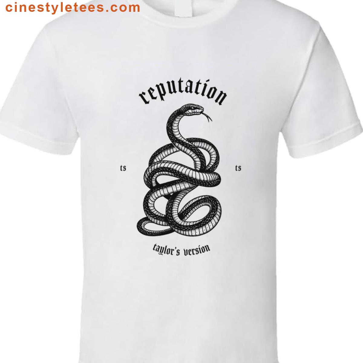 Reputation Tv Snake Design Shirt