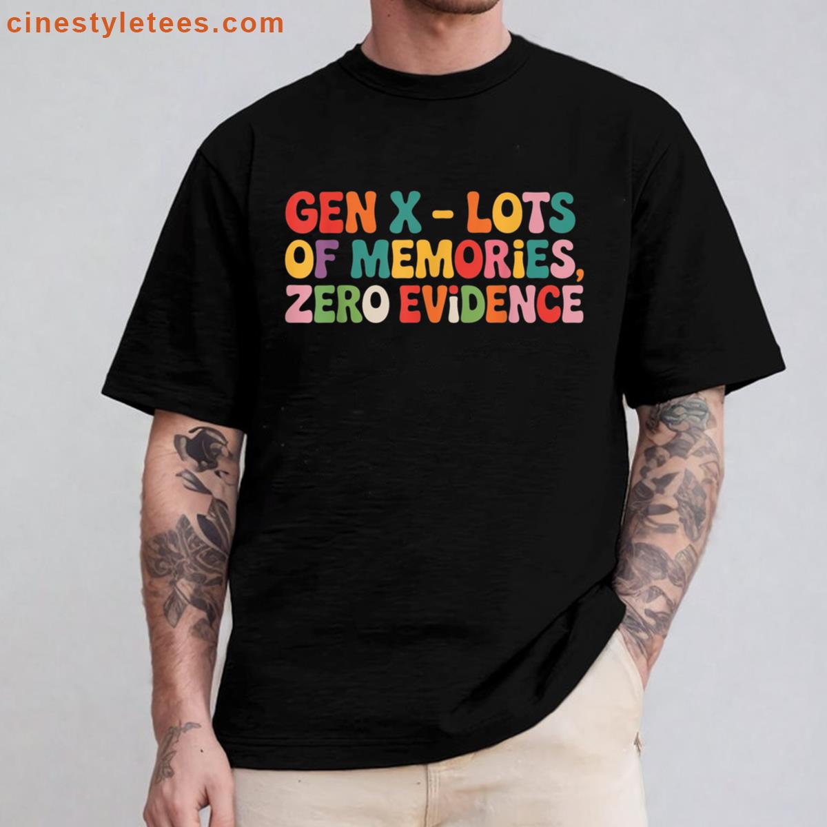 Retro Gen X Funny Shirt