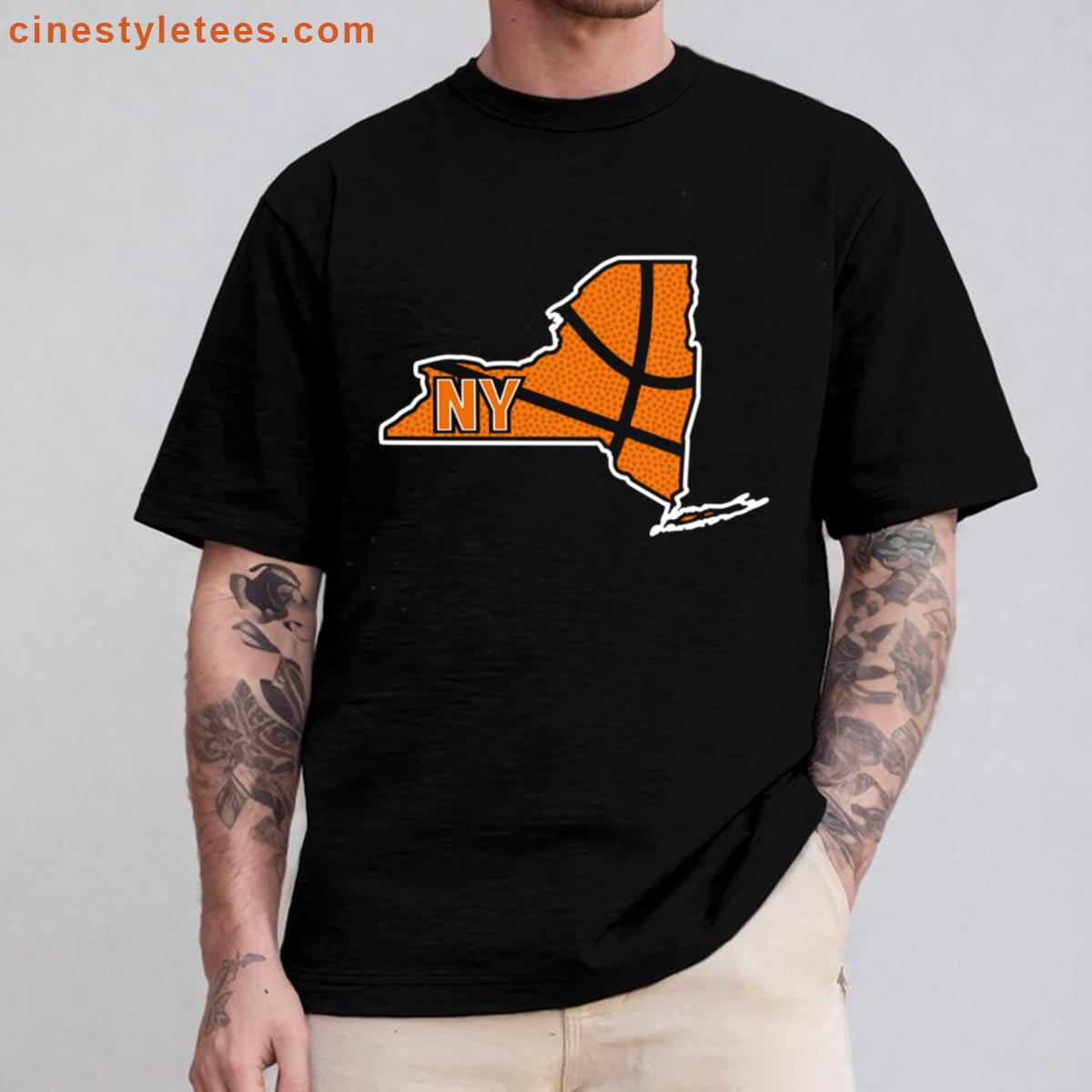 Retro New York Basketball Shirt