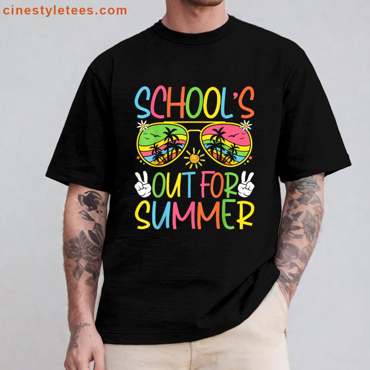 Schools Out Summer Teacher Shirt