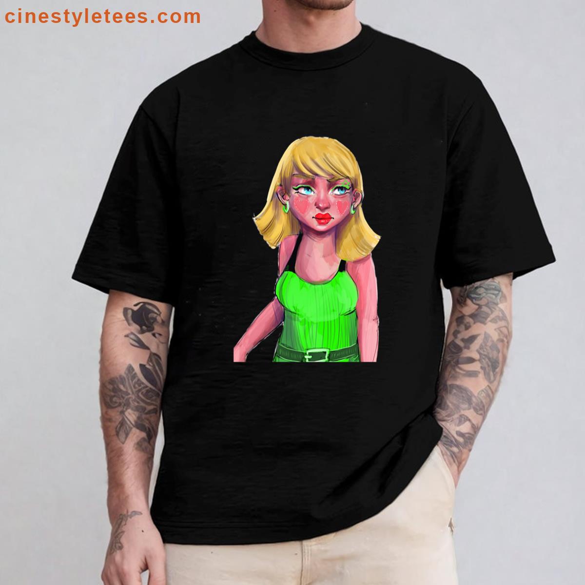 Singer Swift Stickers Shirt