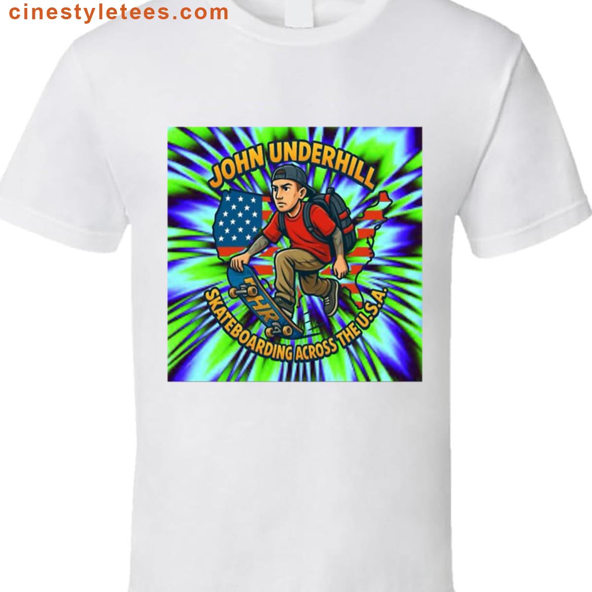 Skateboarding Across America Shirt