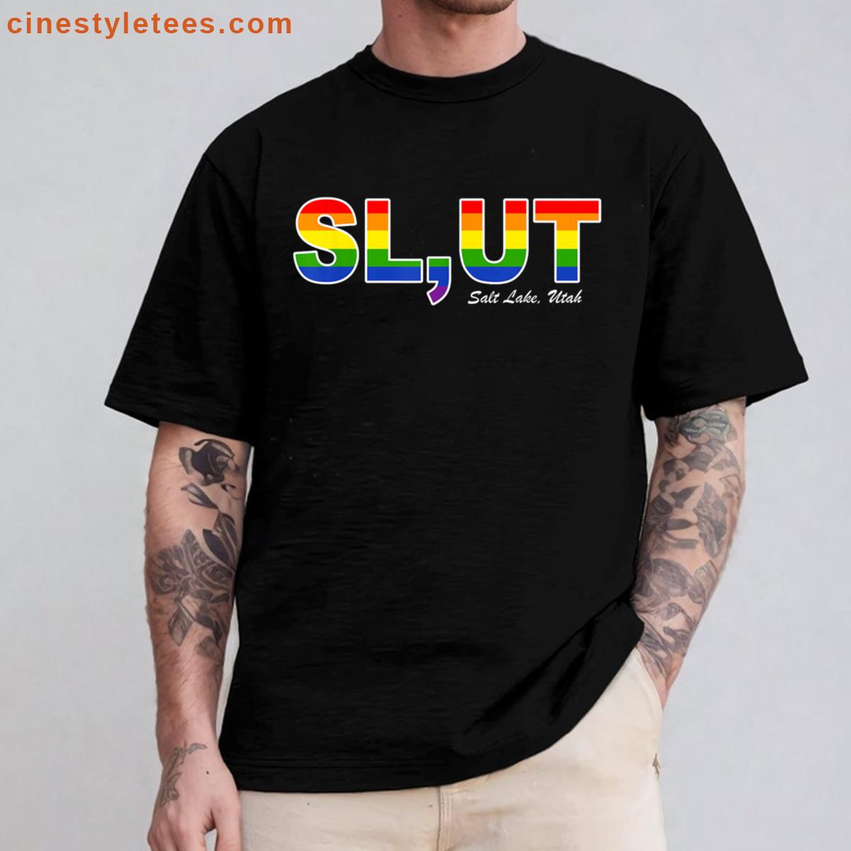 Slut Salt Lake Pride Shirt