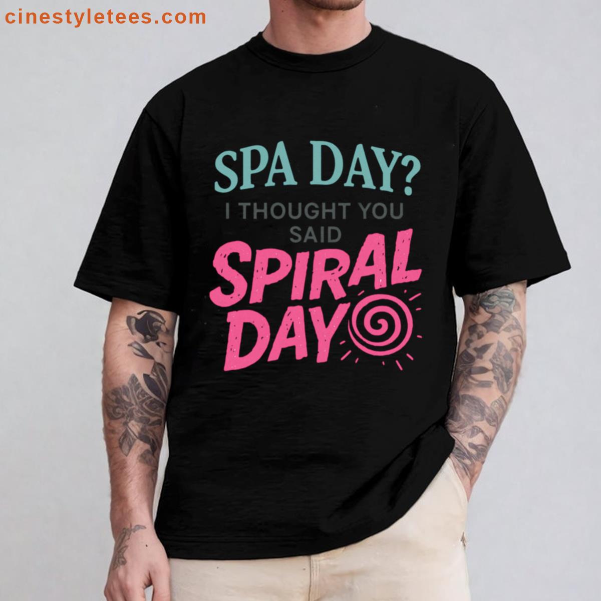 Spiral Day Mental Health Shirt